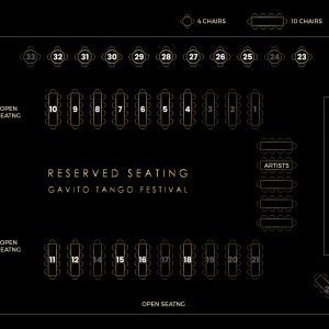 Elegant black and gold wedding invitation with floral accents and RSVP details.